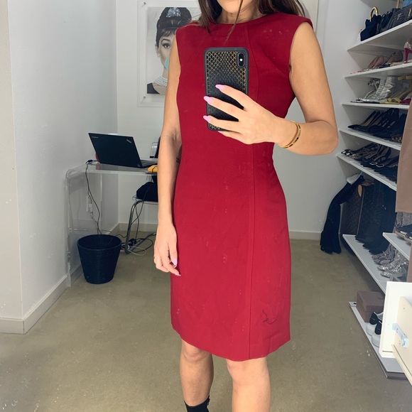 Tahari Petite Two-Piece Work Dress - Picture 5 of 5